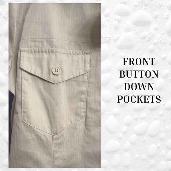 RARE VINTAGE HARAJUKU LOVERS Military Style Shirt - SIZE: M - Picture 10 of 12